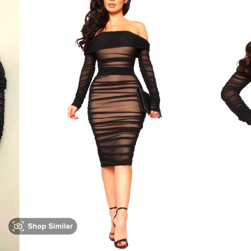 Brand new sexy midi dress